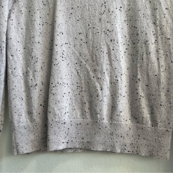 Everlane The 100% Cashmere Crew Neck Speckled Sweater Size Small - Picture 8 of 9